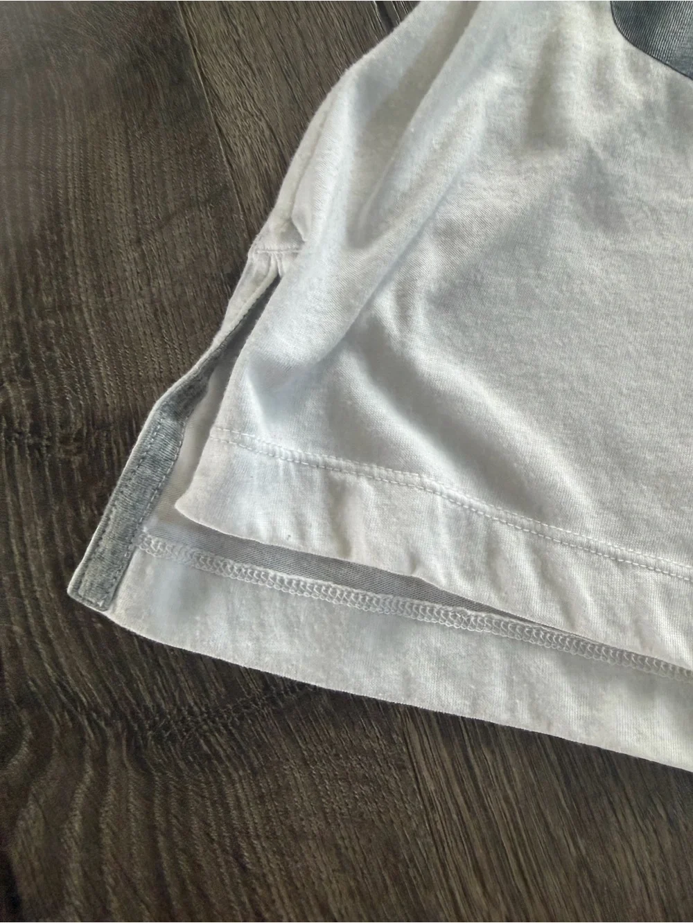 2/$10 Nike White Tank with Large Black Swoosh Logo women’s medium workout shirt